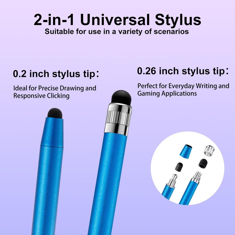 ChaoQ Stylus Pen for Touchscreen, 6pcs High Sensitivity and Precision Stylus Pen for iPad iPhone Android and All Touch Screens - Image 4